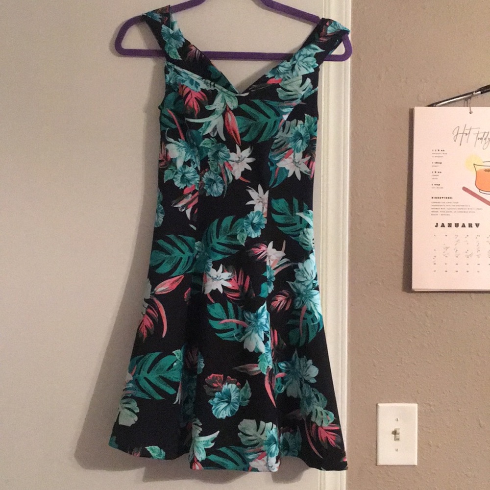 Black Guess off the shoulder dress
